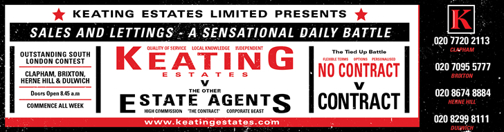 Keating Estates, Estate Agents. Clapham | Brixton | Herne Hill | Dulwich
