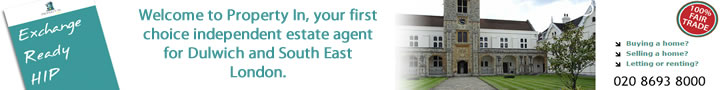 Property In Estate Agent for Dulwich and South East London