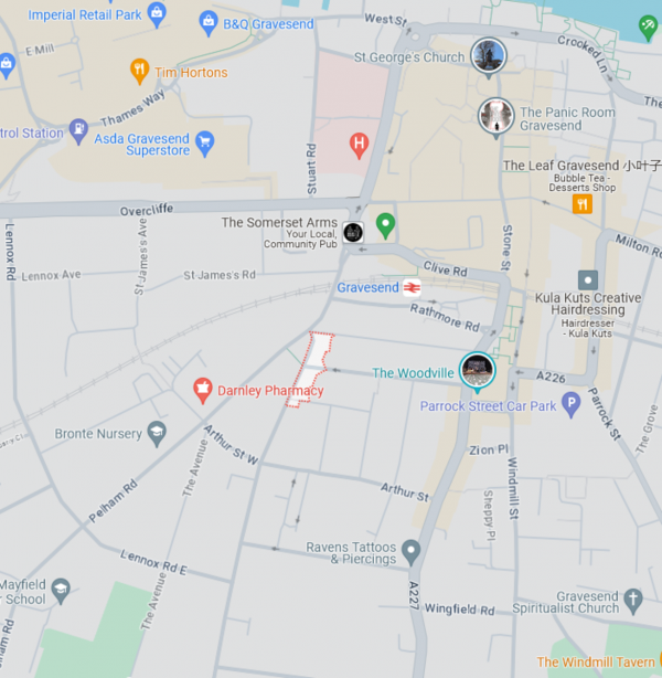 Floor Plan for 1 Bedroom Property to Rent in Darnley Road, Gravesend, DA11 0SD, Gravesend, DA11, 0SD - £208 pw | £900 pcm