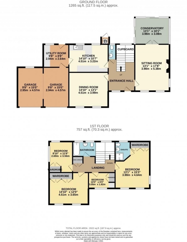 Floor Plan Image for 4 Bedroom Terraced House for Sale in Manscombe Road, Torquay, TQ2 6SP