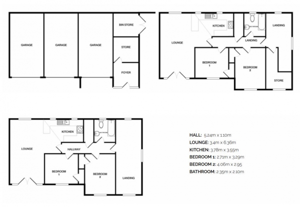 Floor Plan Image for 2 Bedroom Flat for Sale in Plot 26 Sudbrook, Caldicot REF#00013194