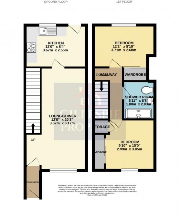 Floor Plan Image for 2 Bedroom Terraced House for Sale in 15 Wardlaw Place,Carronshore,Falkirk