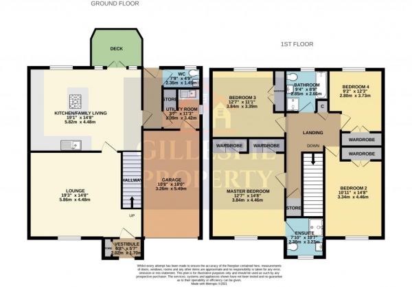 Floor Plan Image for 4 Bedroom Detached House for Sale in 3 Drover Place,Larbert