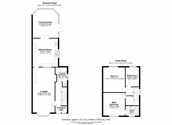 Floor Plan Image for 4 Bedroom Detached House for Sale in Boston Road South, Holbeach