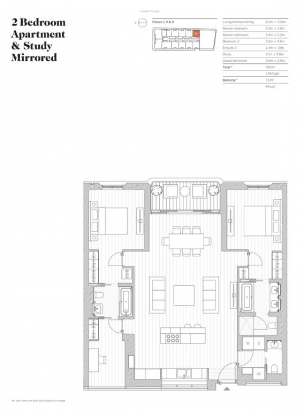 Floor Plan Image for 2 Bedroom Flat for Sale in Marylebone Lane, London, W1U