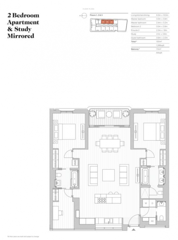 Floor Plan for 2 Bedroom Flat for Sale in Marylebone Lane, London, W1U, W1U, 2PX -  &pound5,156,500
