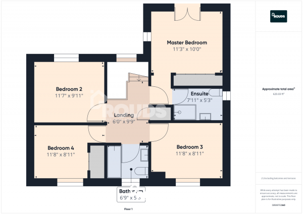 Floor Plan Image for 4 Bedroom Detached House to Rent in Chattock Avenue, Solihull, West Midlands