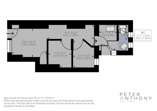 Floor Plan Image for Shop to Rent in Bramhall Lane, Stockport, Cheshire
