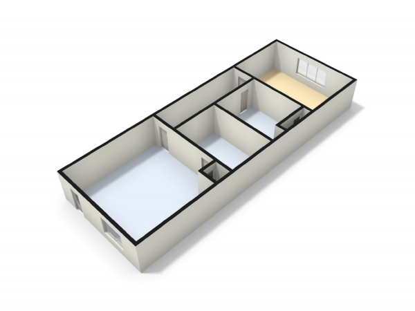 Floor Plan Image for 1 Bedroom Flat to Rent in Bramhall Lane, Stockport, Cheshire
