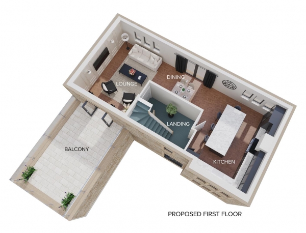 Floor Plan Image for 4 Bedroom Property for Sale in Plot 18, Off Gillroyd Lane, Linthwaite, Huddersfield