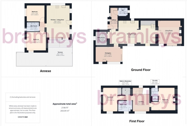 Floor Plan Image for 4 Bedroom Country House for Sale in Northgate, Honley, Holmfirth