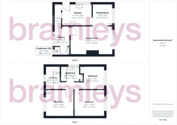 Floor Plan Image for 3 Bedroom Semi-Detached House for Sale in Jessop Avenue, Almondbury