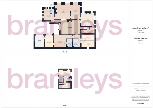 Floor Plan Image for 5 Bedroom Detached House for Sale in Hopton Hall Lane, Mirfield