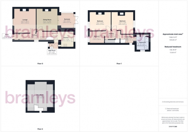 Floor Plan Image for 4 Bedroom End of Terrace House for Sale in Birkby Hall Road, Birkby, Huddersfield