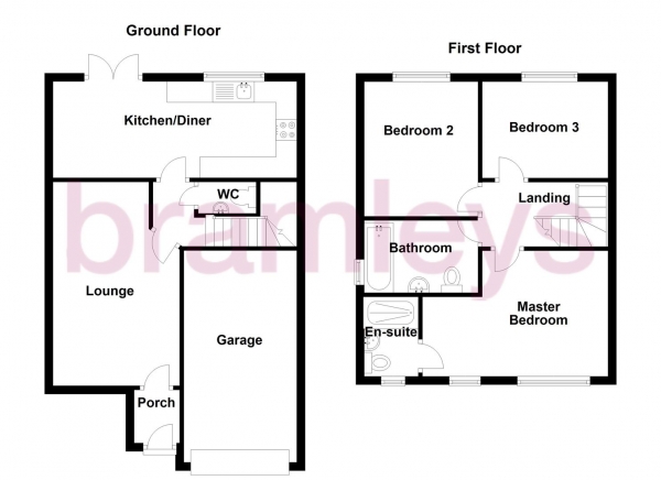 Floor Plan Image for 3 Bedroom Semi-Detached House for Sale in Weatherhill View, Lindley, Huddersfield