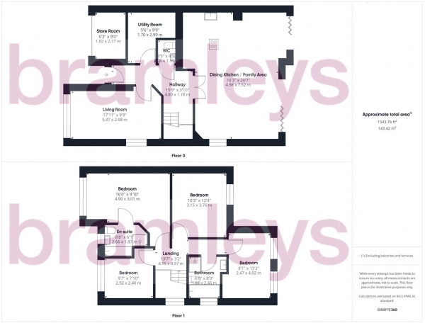 Floor Plan Image for 4 Bedroom Detached House for Sale in Gregory Drive, Kirkburton, Huddersfield