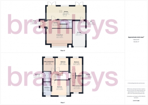 Floor Plan Image for 5 Bedroom Detached House for Sale in Maple Grove, Fixby