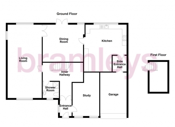 Floor Plan Image for 4 Bedroom Detached House to Rent in Ing Head Terrace, Halifax