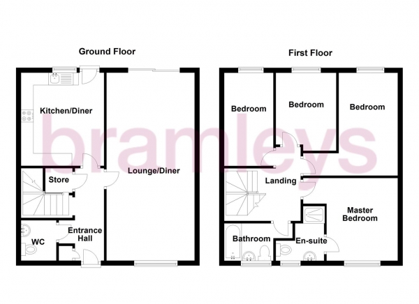 Floor Plan Image for 4 Bedroom End of Terrace House for Sale in Ridge Street, Newsome, Huddersfield