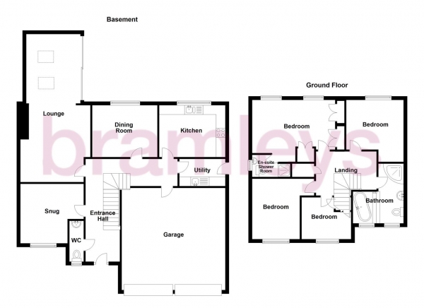 Floor Plan Image for 4 Bedroom Detached House for Sale in Blacksmiths Fold, Almondbury, Huddersfield