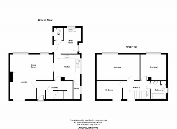 Floor Plan Image for 3 Bedroom Semi-Detached House to Rent in High Street Campsall
