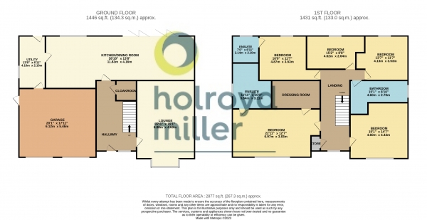 Floor Plan Image for 5 Bedroom Property for Sale in Barnsley Road, Sandal, Wakefield, WF2