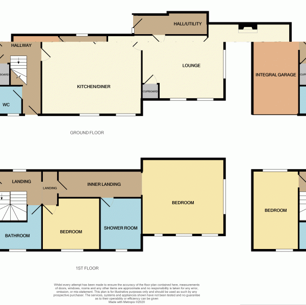 Floor Plan Image for 3 Bedroom Property for Sale in Headlands, Liversedge, West Yorkshire, WF15