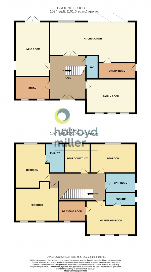 Floor Plan Image for 5 Bedroom Property for Sale in Green Lane, Lofthouse, Wakefield, West Yorkshire, WF3