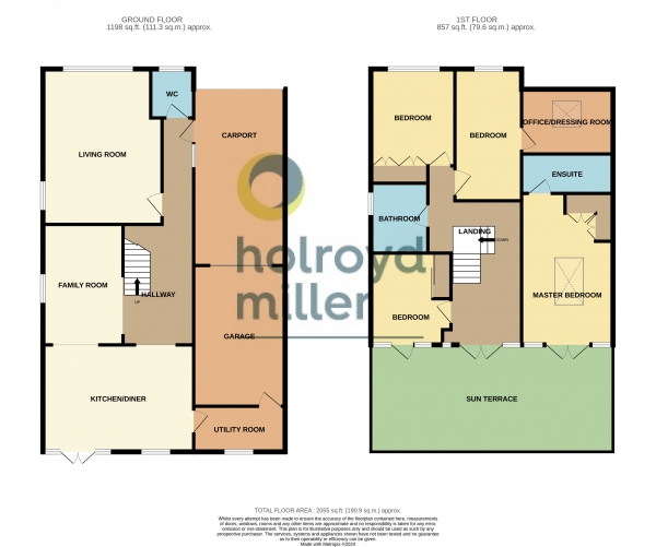 Floor Plan Image for 4 Bedroom Property for Sale in Swift Way, Sandal, Wakefield, WF2