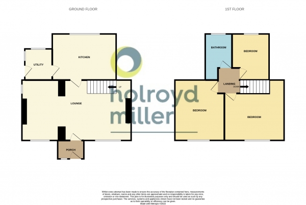 Floor Plan Image for 3 Bedroom Property for Sale in Slack Lane, Newmillerdam, Wakefield, West Yorkshire, WF2