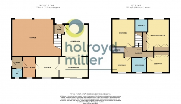 Floor Plan Image for 4 Bedroom Property for Sale in Silcoates Avenue, Wrenthorpe, Wakefield, WF2