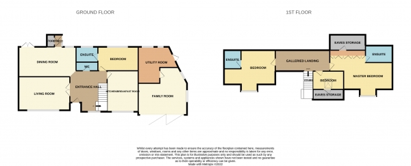 Floor Plan Image for 4 Bedroom Property for Sale in Farrer Lane, Oulton, Leeds, LS26