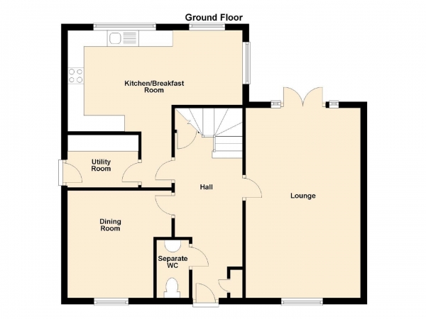 Floor Plan Image for 5 Bedroom Detached House to Rent in Warkworth Woods, Great Park