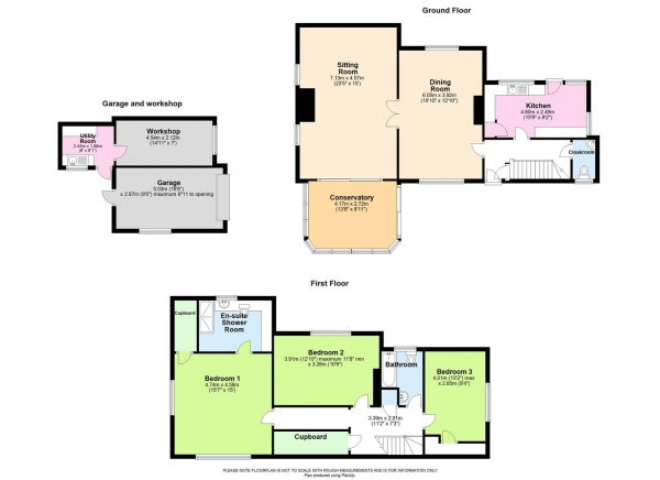 Floor Plan Image for 3 Bedroom Detached House for Sale in Elsley Road, Tilehurst, Reading