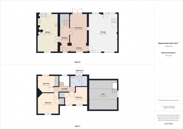 Floor Plan Image for 3 Bedroom Property for Sale in The Green, Theale, Reading