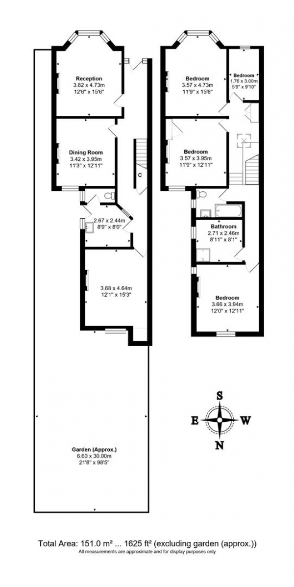 Floor Plan Image for 5 Bedroom Detached House for Sale in Chevening Road, Queens Park, NW6