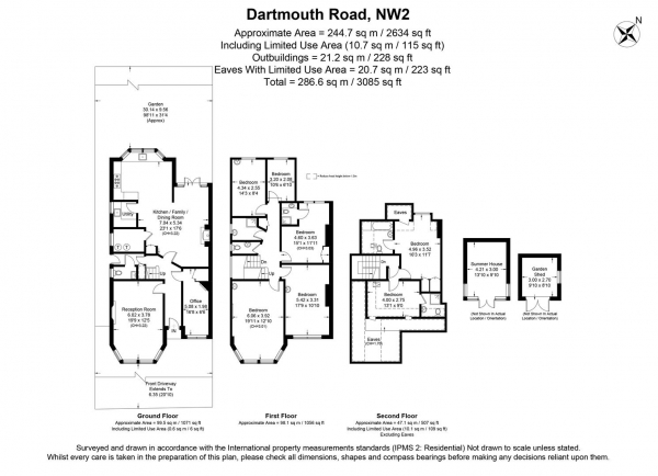 Floor Plan Image for 7 Bedroom Property for Sale in Dartmouth Road, London NW2