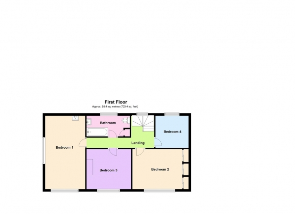 Floor Plan Image for 4 Bedroom Detached House for Sale in Knutsford Road, ANTROBUS, CW9 6NH