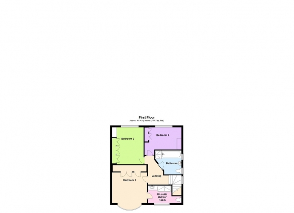Floor Plan Image for 3 Bedroom Semi-Detached House for Sale in West Avenue, Stockton Heath, WARRINGTON, WA4