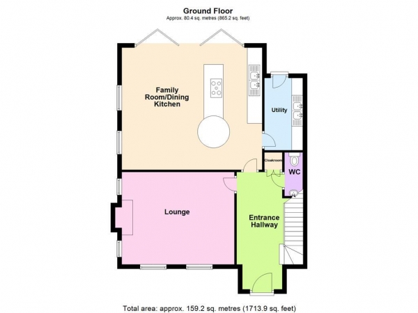 Floor Plan Image for 4 Bedroom Semi-Detached House for Sale in Dingle Lane, Appleton, Warrington