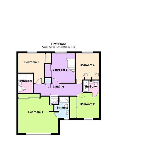 Floor Plan Image for 5 Bedroom Detached House for Sale in Walsingham Drive, Sandymoor, Runcorn, WA7