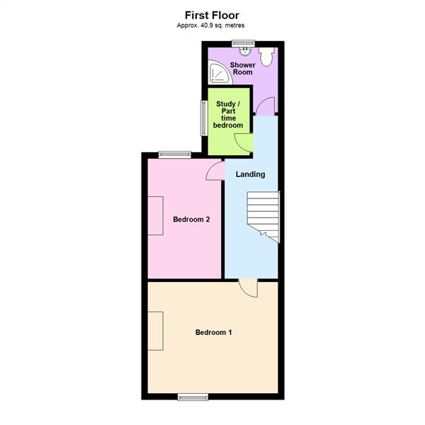 Floor Plan Image for 2 Bedroom Terraced House for Sale in Goulden Street, Warrington