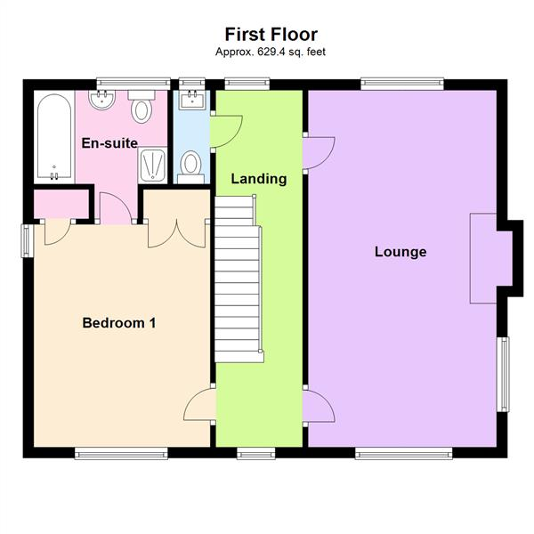 Floor Plan Image for 5 Bedroom Detached House to Rent in Ashford Drive, Appleton, Warrington, WA4