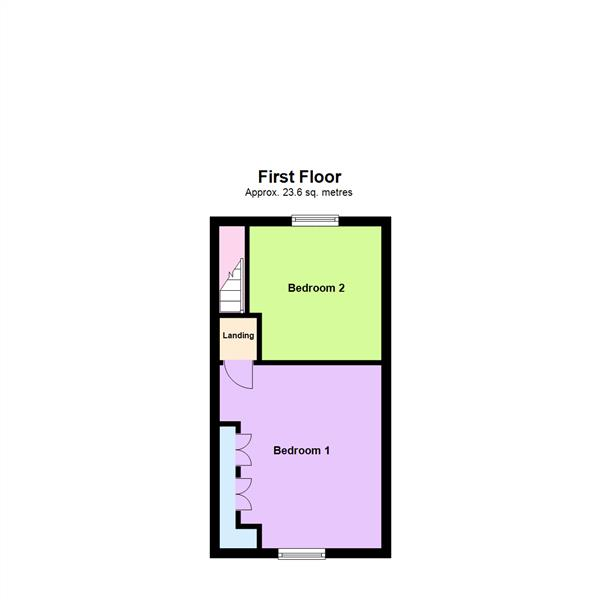 Floor Plan Image for 2 Bedroom Terraced House for Sale in Amelia Street, Warrington, WA2