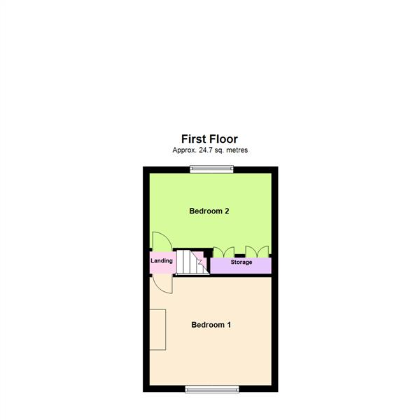 Floor Plan Image for 2 Bedroom Terraced House for Sale in Leonard Street, Stockton Heath, Warrington, WA4