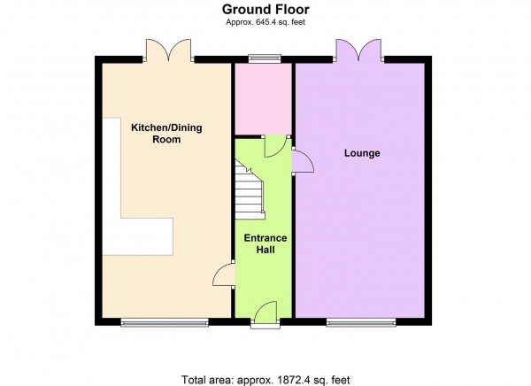 Floor Plan Image for 5 Bedroom Detached House for Sale in Ashford Drive, Appleton Warrington, WA4