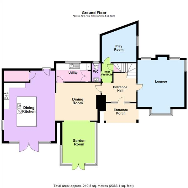 Floor Plan Image for 4 Bedroom Cottage for Sale in Arley Road, Appleton, Warrington, WA4