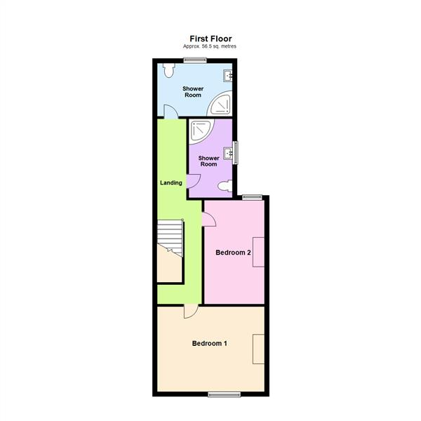 Floor Plan Image for 4 Bedroom Terraced House for Sale in Lovely Lane, Warrington, WA5