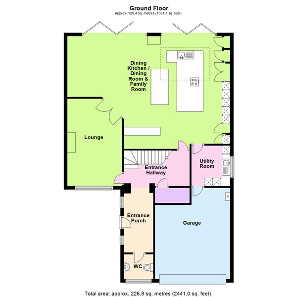 Floor Plan Image for 4 Bedroom Detached House for Sale in Thorntree Green, Appleton Thorn, Warrington