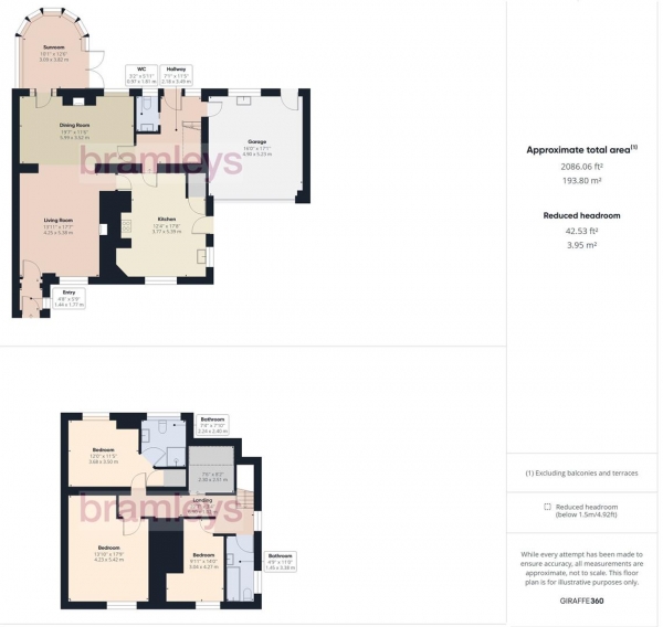 Floor Plan Image for 3 Bedroom Farm House for Sale in Sun Longley Farm, Hob Lane, Norland, Sowerby Bridge